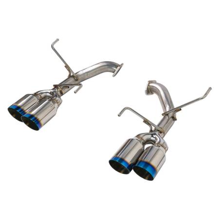 Remark By GReddy - Remark 2022+ Subaru WRX (VB) 4in Axleback Exhaust w/ Burnt Stainless Single Wall Tip