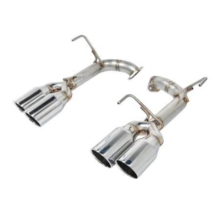 Remark By GReddy - Remark 2015+ Subaru WRX STi VA Axle Back Exhaust w/Stainless Steel Double Wall Tip 4in