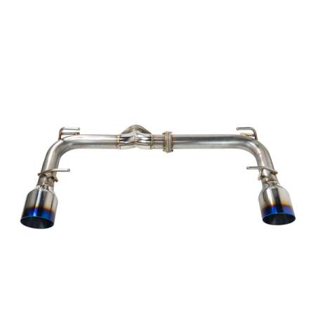 Remark By GReddy - Remark 2022+ Subaru BRZ/Toyota GR86 Axle Back Exhaust w/Titanium Single Wall Tip