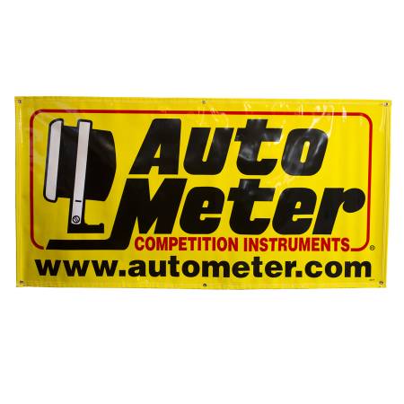 AutoMeter - AutoMeter 6ft x 3ft Race Banner