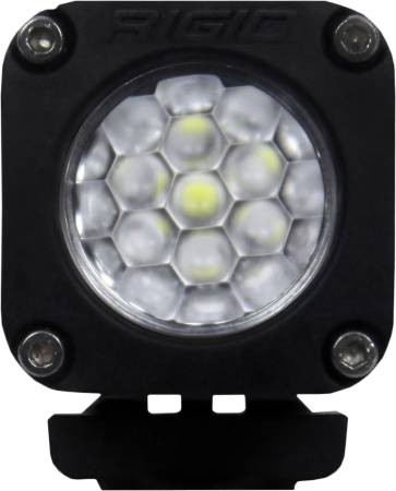 Rigid Industries - RIGID Ignite LED Light, Diffused Lens, Surface Mount, Black Housing, Single