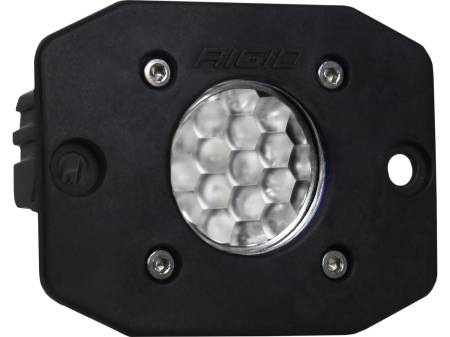 Rigid Industries - RIGID Ignite LED Light, Diffused Lens, Flush Mount, Black Housing, Single