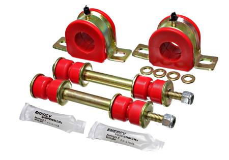 Energy Suspension - Energy Suspension 85-89 Ford Astro Van 2WD 1-1/4in Front Sway Bar Bushing Set - Red