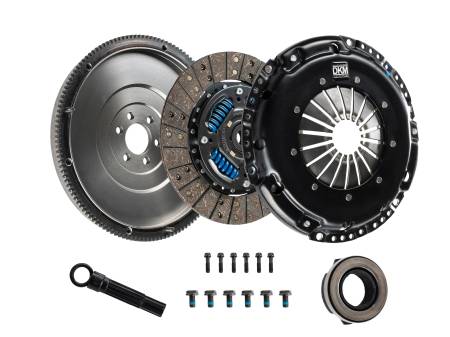 DKM Clutch - DKM Clutch VW 1.9 TDI Performance Organic MB Clutch Kit w/Steel Flywheel (440 ft/lbs Torque)