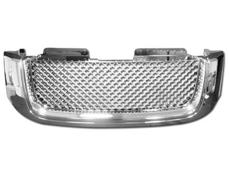 Armordillo - Armordillo 2002-2008 GMC Envoy Mesh Grille Chrome