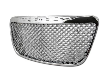 Armordillo - Armordillo 2011-2014 Chrysler 300/300C Mesh Grille Chrome