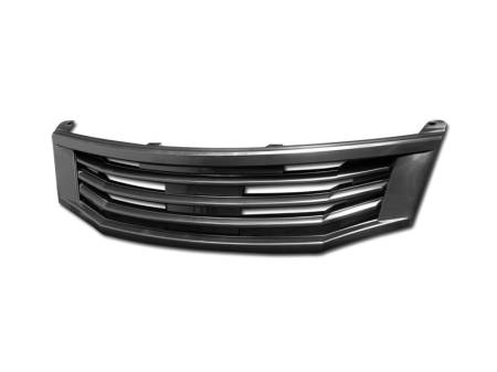 I3 Enterprise - I3 08-10 Honda Accord 4 Door Mugen Style Abs Front Grill (Black)