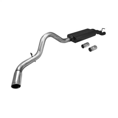 Flowmaster - Flowmaster 01-04 Gm American Thunder Cat-Back System 409S - Single Side Exit