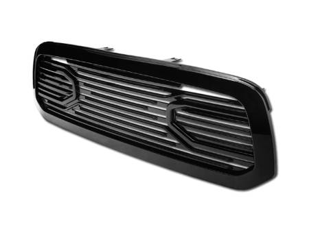 Armordillo - Armordillo 2013-2018 Dodge Ram 1500 OE-Style Grille Gloss Black