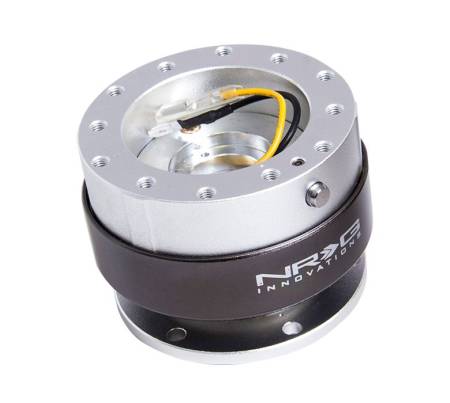 NRG Innovations - NRG Innovations Quick Release Gen 2.0 - Silver Body / Titanium Chrome Ring