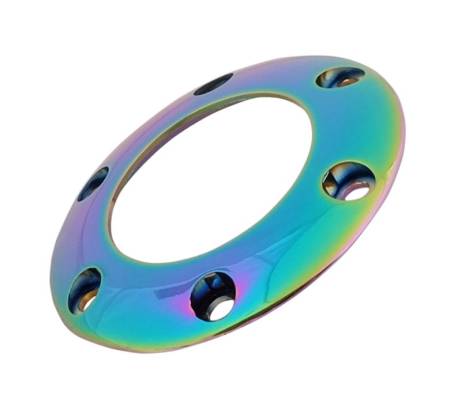 NRG Innovations - NRG Innovations Steering Wheel Horn Button Ring - Neochrome