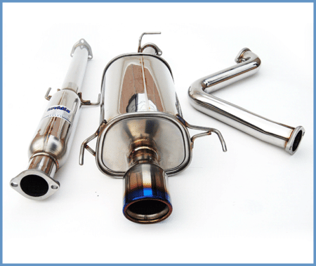 Invidia - Invidia 97-00 Prelude Q300 Titanium Tip Cat-back Exhaust **Fits SH Model ONLY**