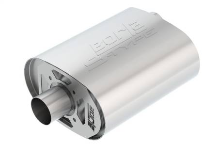 Borla - Borla CrateMuffler Ford Coyote 5.0L S-Type 2.5in Offset/Center 12inx6inx10.34in Muffler