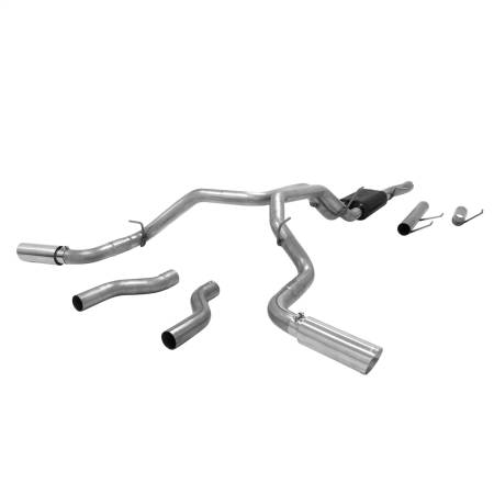 Flowmaster - Flowmaster 14-15 Ram American Thunder Cat-Back Exhaust System - Dual Rear/Side Exit