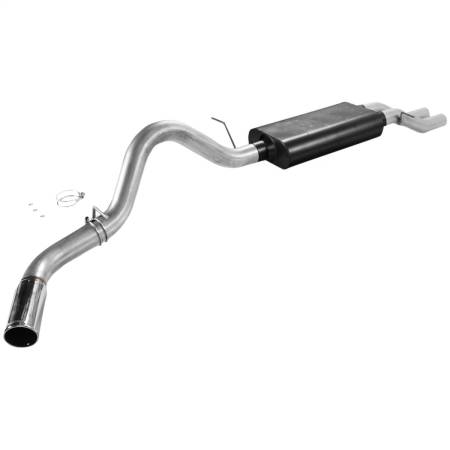 Flowmaster - Flowmaster 01-03 Gm 1500Hd American Thunder Cat-Back Exhaust System - Single Side Exit