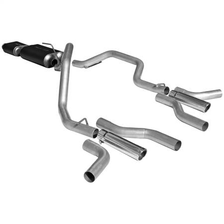 Flowmaster - Flowmaster 00-06 Tundra Dor/S American Thunder Cat-Back Exhaust System - Dual Rear/Side Exit