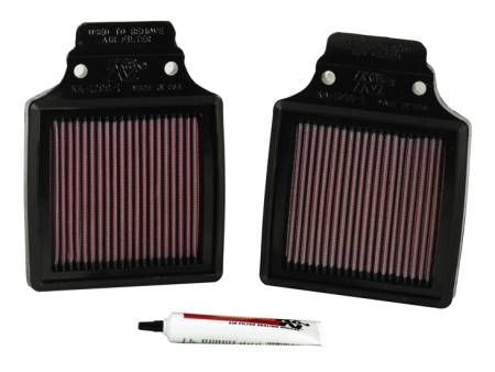 K&N - K&N 00-06 Kawasaki ZX12R Ninja Replacement Air Filter (2 Per Box)