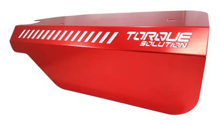 Torque Solution - Torque Solution Engine Pulley Cover 2015+ Subaru WRX/2014+ Forester XT - Red