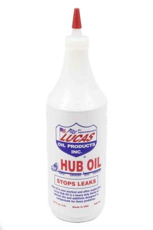 Lucas Oil - Lucas Hub Oil - Stop-Leak - Steering Axles / Trailer Hubs - 1 qt - Each