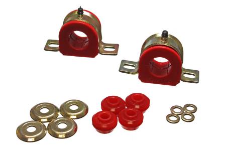 Energy Suspension - Energy Suspension 94-01 Dodge Ram 1500 / 94-02 Ram 2500/3500 4WD Red 30mm Front Sway Bar Bushings