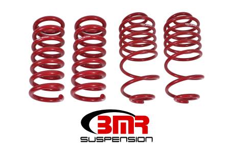 BMR Suspension - BMR 78-87 G-Body Lowering Spring Kit (Set Of 4) - Red