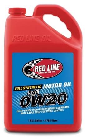 Red Line Synthetic Oil - Red Line Oil 0W20 Synthetic Motor Oil 1 Gallon - Case of 4