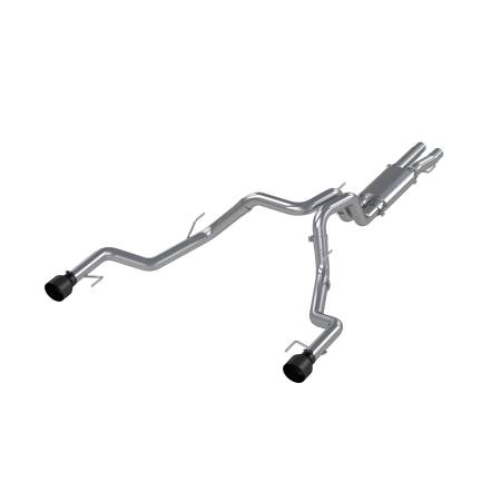 MBRP Exhaust - MBRP 17-20 Ford F-150 Raptor 3.5L Ecoboost Dual Rear Exit T409 3in Resonater Back Exhaust System