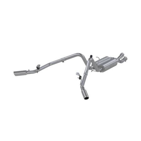 MBRP Exhaust - MBRP 2003-2007 Chev/GMC 2500 HD 6.0L EC-SB Cat Back Dual Split Side