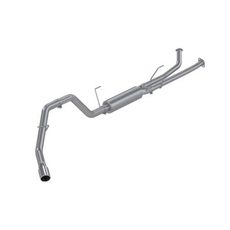 MBRP Exhaust - MBRP 2007-2009 Toyota Tundra 4.7/5.7L EC-Std. & SB/CC-SB Cat Back Single Side