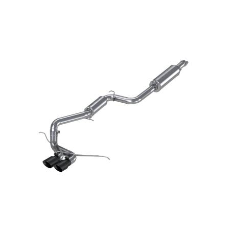 MBRP Exhaust - MBRP 13-17 Ford Focus ST 2.0L EcoBoost Dual Center Outlet T409 3in Cat Back w/ Black Tips