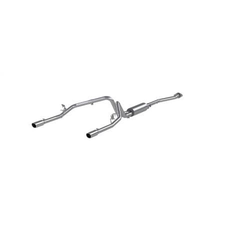 MBRP Exhaust - MBRP 2003-2007 Chev/GMC 1500 Classic 4.8/5.3L EC/CC-SB Cat Back Dual Split Rear