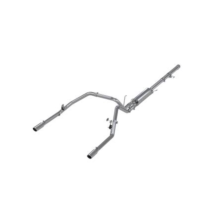 MBRP Exhaust - MBRP 2006-2008 Dodge Ram Hemi 1500 5.7L SC/CC-SB Cat Back Dual Split Rear