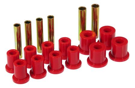 Prothane - Prothane 71-87 GM K10-30 4wd Front Spring Bushings - Red