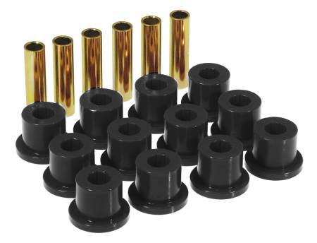 Prothane - Prothane 67-87 GM Rear Spring & Shackle Bushings (w/ 1.5in Bushings) - Black