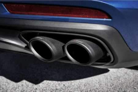 Akrapovic - Akrapovic 17-18 Porsche Panamera Turbo Tail Pipe Set (Carbon)