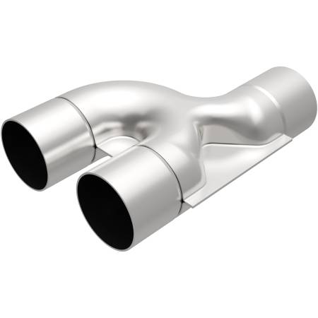 MagnaFlow Exhaust Products - MagnaFlow Smooth Trans Y 2.50inch SS 90 deg.