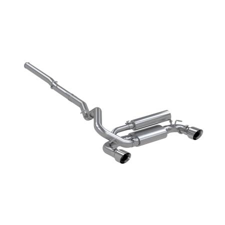 MBRP Exhaust - MBRP 2016+ Ford Focus RS 3in Aluminized Dual Outlet Cat-Back Exhaust