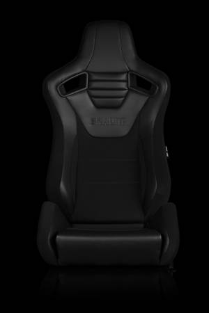 BRAUM RACING SEATS & MORE - BRAUM Racing Elite-S Series Sport Seats - Black & Black - Pair