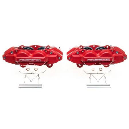 Power Stop - PowerStop 10-15 Lexus GX460 Front Red Calipers w/o Brackets - Pair