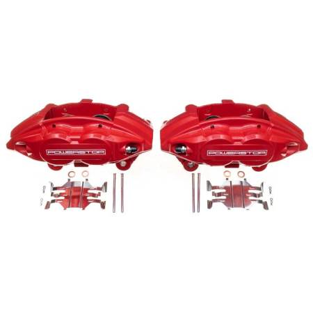 Power Stop - PowerStop 09-13 Infiniti FX50 Front Red Calipers w/o Brackets - Pair