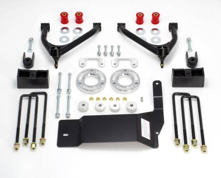 ReadyLIFT Suspension - ReadyLIFT 2014-18 CHEVY/GMC 1500 4" SST Lift Kit - Cast Steel Upper Control Arms