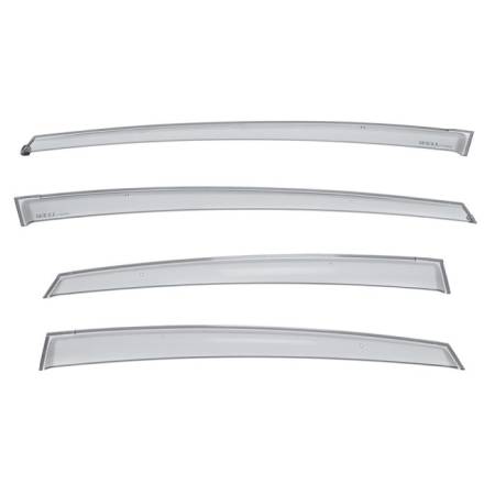 WellVisors - WellVisors Side Window Deflectors Toyota Prius V 12-18 Premium Series