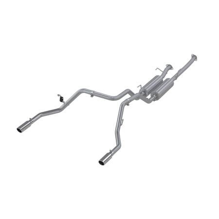 MBRP Exhaust - MBRP 2009-2010 Toyota Tundra 5.7L EC-Std. & SB/CC-SB Cat Back Dual Split Rear