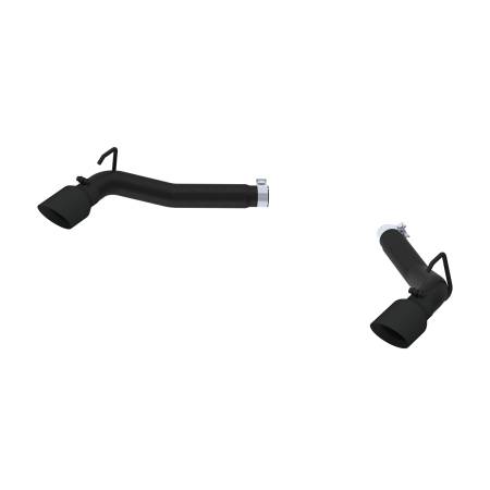 MBRP Exhaust - MBRP 2010-2015 Chevrolet Camaro V8 6.2L 3in Black Coated Axle Back Muffler Delete