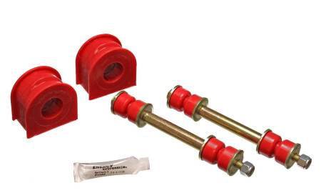 Energy Suspension - Energy Suspension Ford 29mm Front Sway Bar Bushing Set - Red