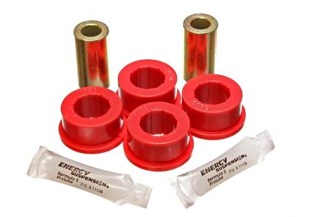 Energy Suspension - Energy Suspension 05-13 Ford Mustang Red Rear Track Arm Bushing Set