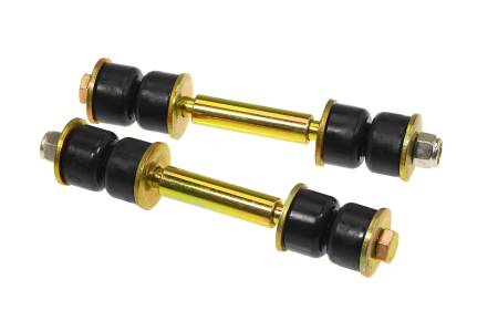 Prothane - Prothane Universal End Link Set - 4 3/4in Mounting Length - Black