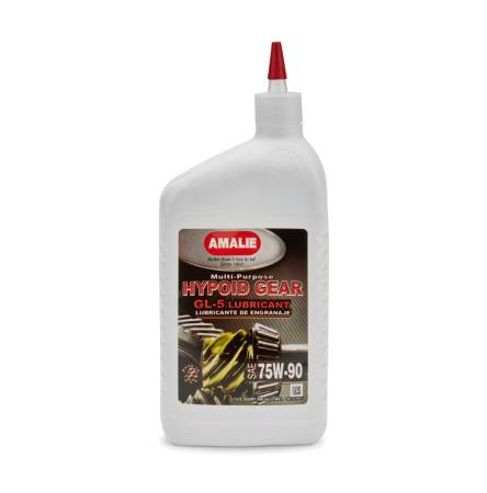 Amalie Motor Oil - Amalie Gear Oil - Hypoid Gear Multi-Purpose - 75W90 - Conventional - 1 qt - Each