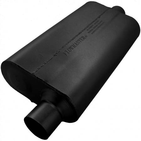 Flowmaster - Flowmaster Universal 50 Delta Flow Muffler - 2.50 Offset In / 2.50 Ctr Out