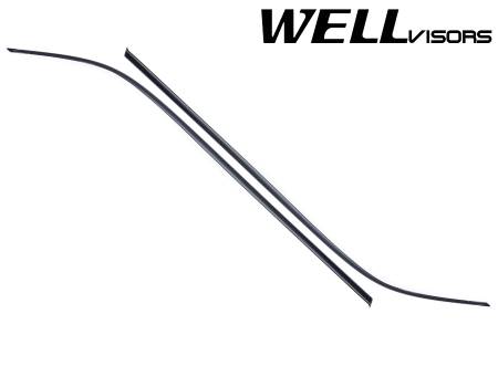 WellVisors - WellVisors Side Window Deflectors Subaru Forester 03-08 Premium Series